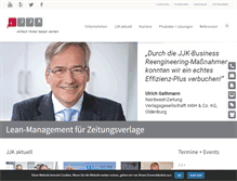 Tablet Screenshot of jjk.de